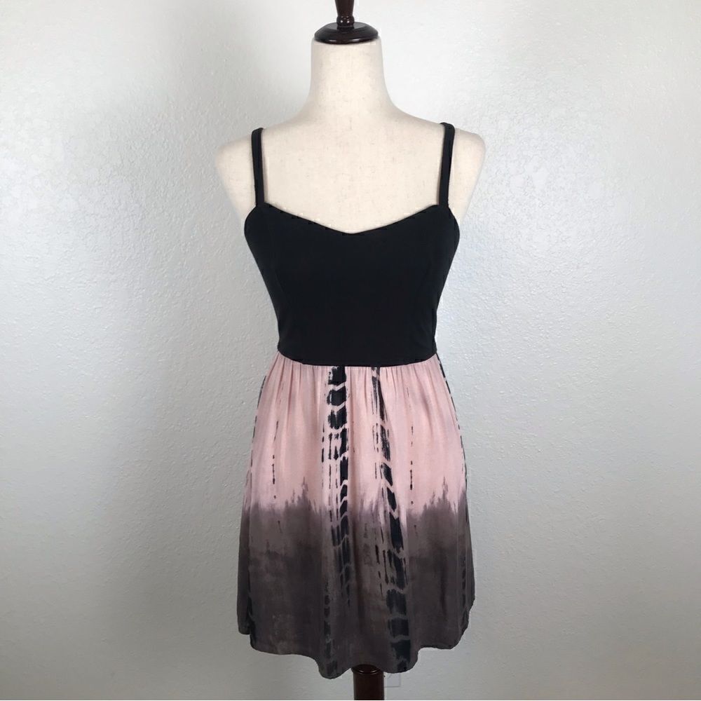 Vintage American Eagle Outfitters Y2K tie-dye strappy mini dress XS‎